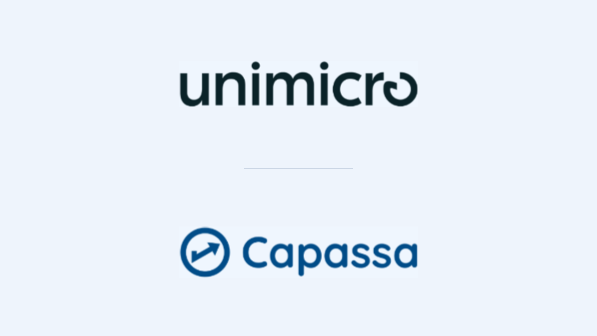 The Unimicro and Capassa logos side by side