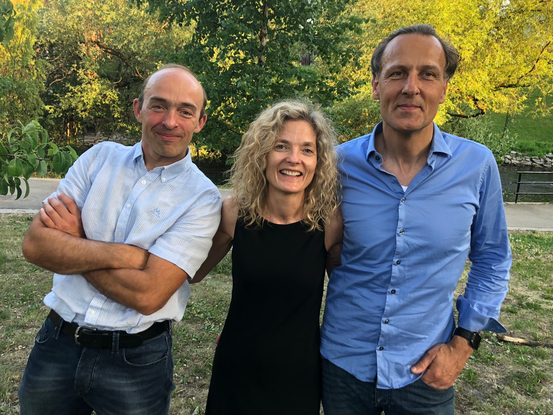 The three founders of Capassa